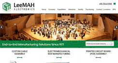 Desktop Screenshot of leemah.com